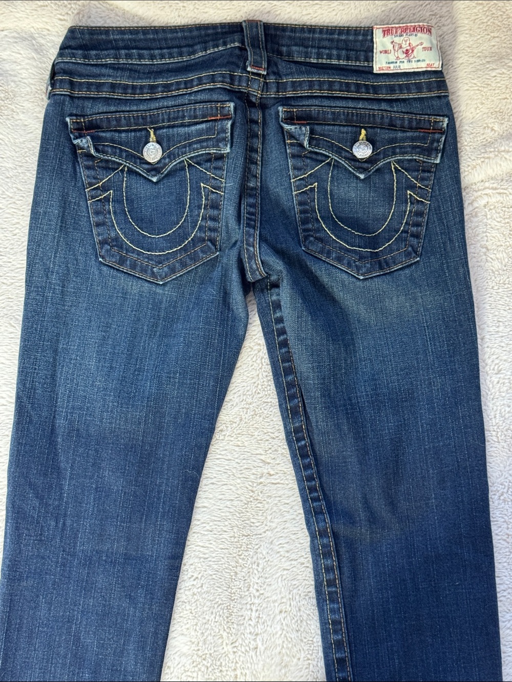 True Religion Julie Denim Jeans Made in USA Size 30 - Picture 13 of 16